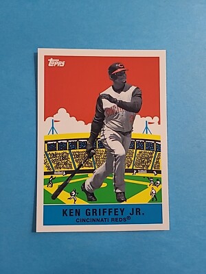KEN GRIFFEY, JR. 2007 TOPPS FLASHBACK FRIDAYS BASEBALL CARD # FF3 H8077