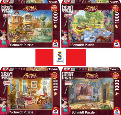 SCHMIDT SPIELE - SECRET PUZZLE - JUNE´S JOURNEY - 1000 TEILE - AUSWAHL # NEUOVP