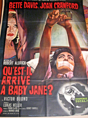 WAS GESCHAH  MIT BABY JANE? - What ever happened to  Movieposter   Filmplakat