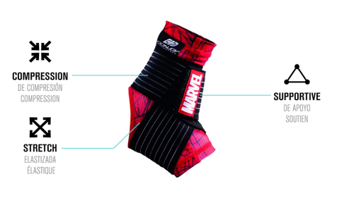 Marvel Youth Ankle Brace – Captain America or Spiderman 🔥 Buy 1 Get 1 FREE! - Picture 6 of 38
