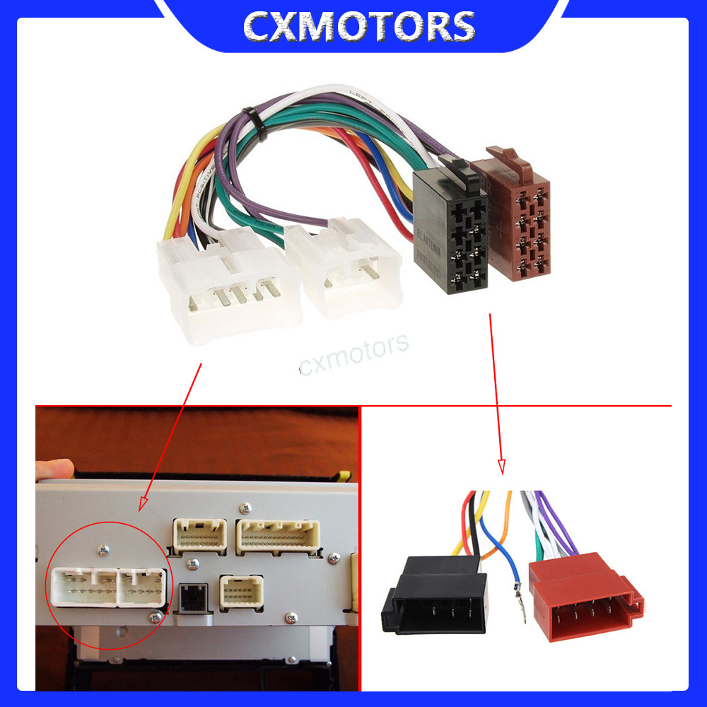 ISO Radio Harness Adapter Wiring Connector Grelly België
