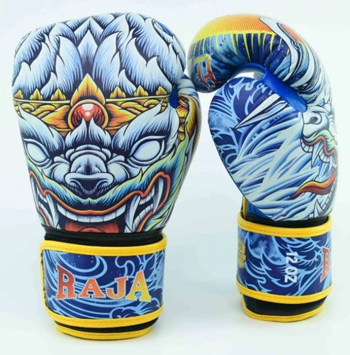 Guanti fantasia RAJA BOXING guanti muay thai serigrafia speciale - Foto 2 di 6