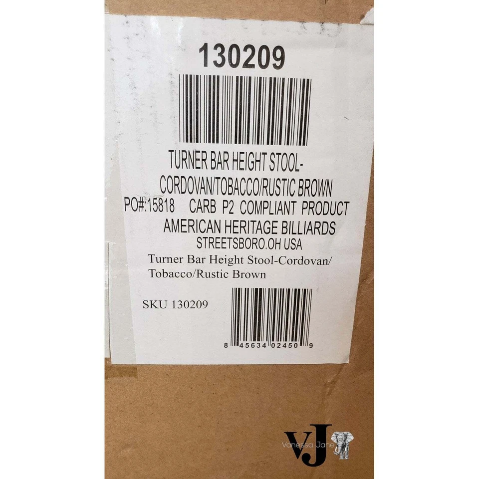 Taburete de bar American Heritage Turner altura Foto 4 de 4