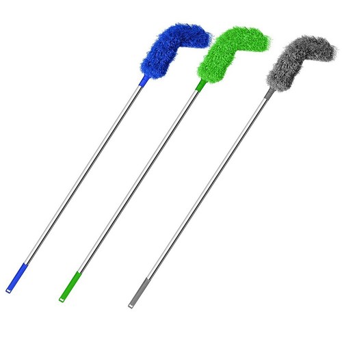 Advanced Gutter Cleaning Brush Roofing Tool with 8 2Ft Extendable Pole