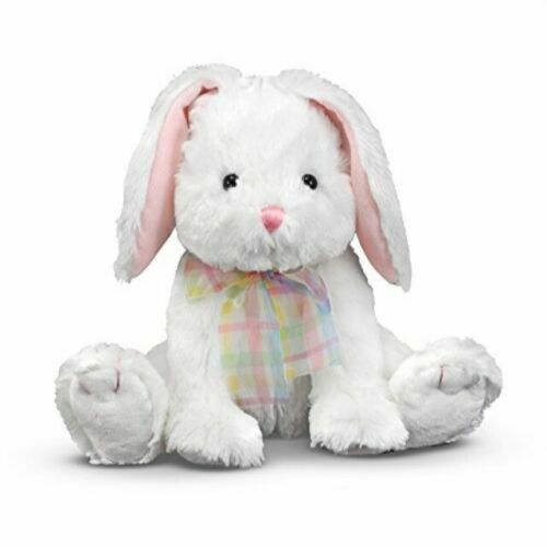 Melissa & Doug Blossom Bunny Rabbit Stuffed Animal Easter great Gift - Picture 1 of 3