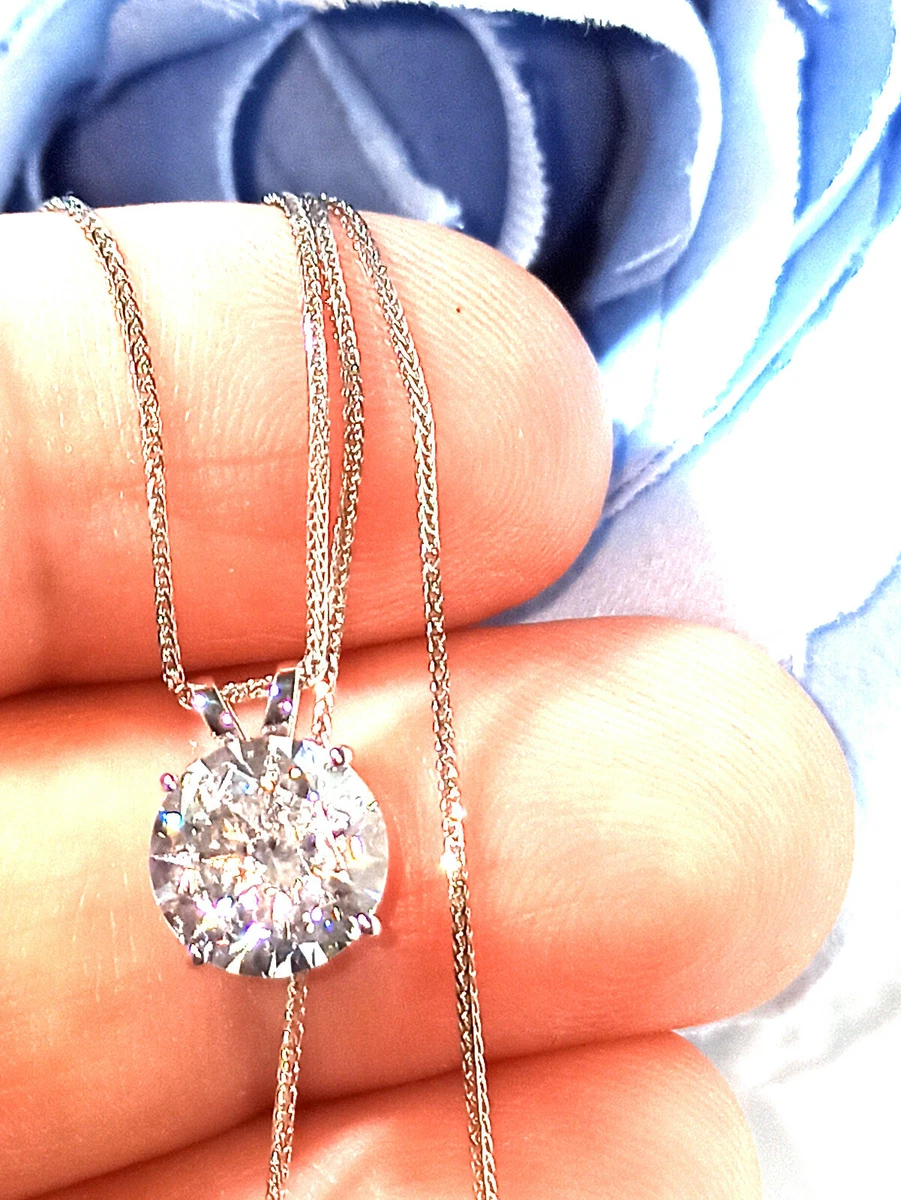 Lab Grown Diamond Necklace | Lab Grown Diamond Solitaire Necklace