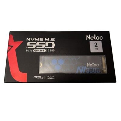New Netac NV3000 250GB 500GB 1TB 2TB M2 2280 NVMe SSD Internal