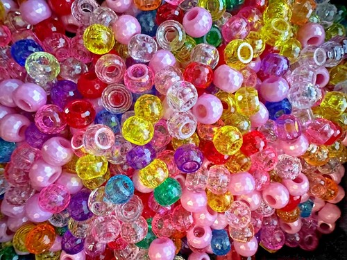 Mixed Bead Lot - Swiftie, ABC, Pony, Seed, Bugle, Glass, Wood, Gem - Mix & Match - Picture 23 of 79