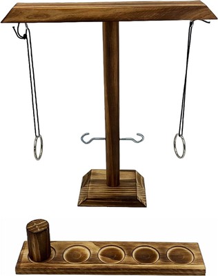 Ring toss Game for Kids and Adult Ring Toss Toy with Shot Ladder