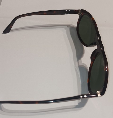 Occhiali Da Sole PERSOL mod.639 HAVANA Meflecto - Nuovi Vintage - Anni 80 - tg L - Foto 9 di 24