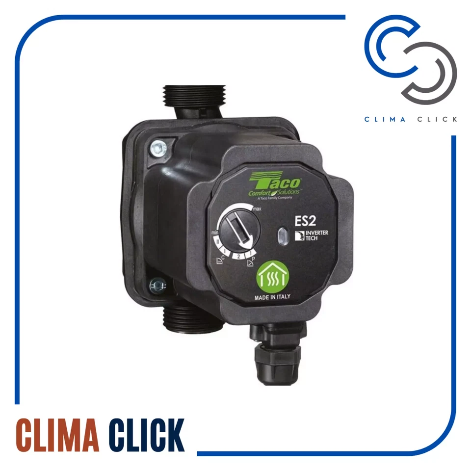 Umwälzpumpe für Heizkessel und Thermokamin Askoll Taco ES2 C15-70/130 mit 1" pum