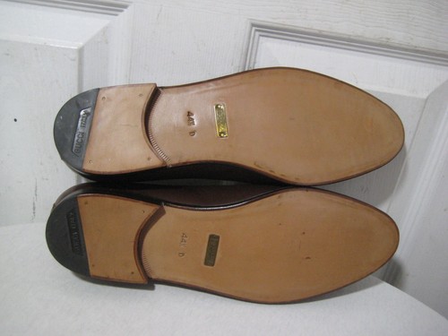 GUCCI Brown Leather Tassels Loafer Shoes Men's Size 44.5 D, RUN SMALL !!! - Picture 16 of 16