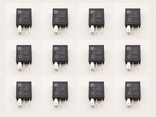 Micro Relay 12V 5 Pin 30amp Universal Automotive Sealed High Quality - 12 Pack