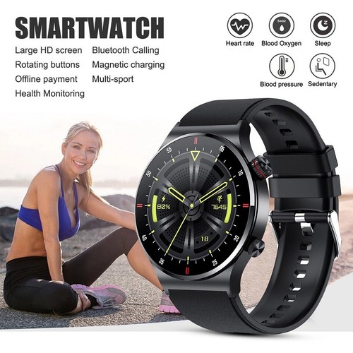 2025 Smartwatch dla mężczyzn / kobiet Wodoodporny smartwatch Bluetooth iPhone Samsung - Zdjęcie 15 z 17