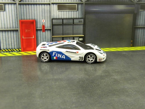 Hot Wheels McLaren F1 GRX57 Serie Team FINA Racing #39 Real Riders Custom - Picture 4 of 6