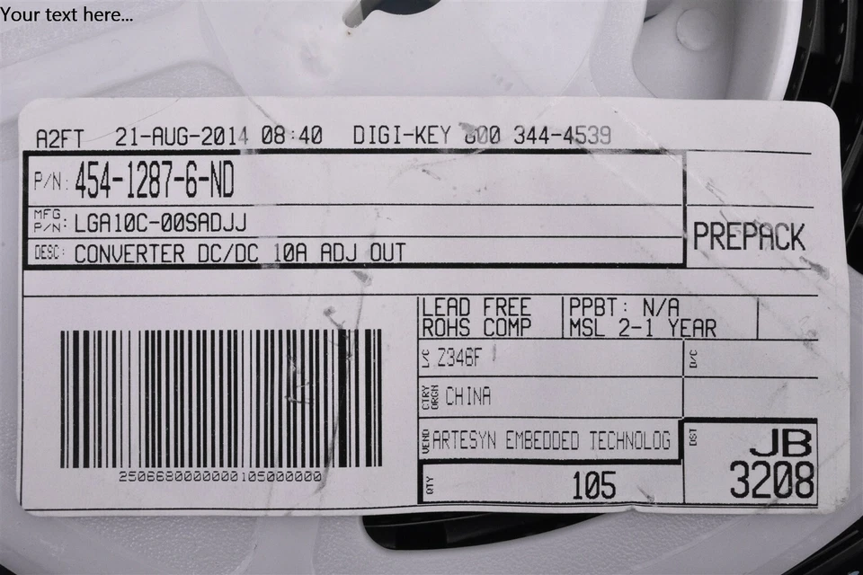 Artesyn LGA-C 10A DC/DC Buck Converter 0-5Vdc Output Volt Adjust! LGA10C-00SADJJ - Image 4 of 4