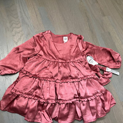 fall dress baby Moonbun Floral Fall Dress, orange(Size 6M) main image 0