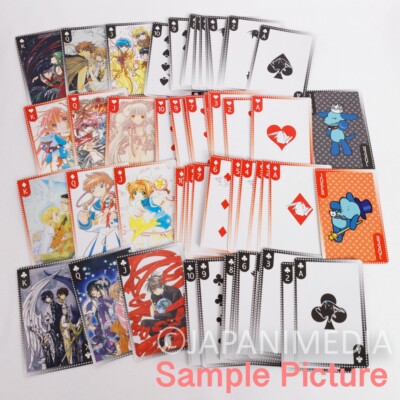 CLAMP All Character Trump Playing Cards CAPTOR SAKURA CODE GEASS