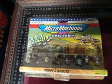 MICRO MACHINES COLLEZIONE MILITARE TRUPPE D'ASSALTO RARITA'!!!