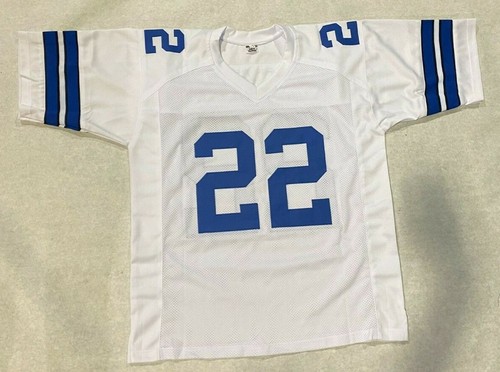 Maglia NUOVA NON FIRMATA PERSONALIZZATA cucita HOF EMMIT SMITH BIANCA - XL - Foto 2 di 2