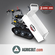 Brouette à chenilles Giemme Machinery MT 300 S | 300 kg | moteur Loncin 6,5 ch