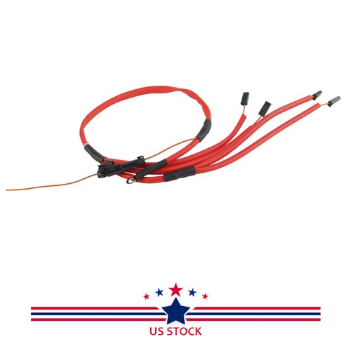 1200°F Insulated Red Glow Plug Harness Kit For Chevrolet GMC 6.5L Turbo Diesel - Bild 7 von 12