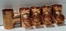 Nibco 2" X 2" X 1-1/2" Nom C Copper DWV Reducing Tee QTY 5