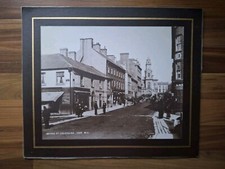 Vintage Copy Of An Old Photograph Bridge St Coleraine N Ireland