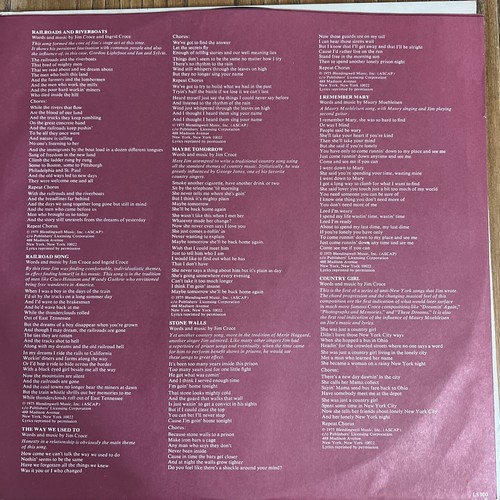 Jim Croce The Faces I’ve Been double Vinyl 1975 Lifesong # LS900 LP Untested - Picture 7 of 12