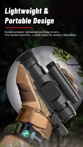 NV075 1080P HD Night Vision Video Camera with Crosshair Targeting Feature - Picture 9 of 26