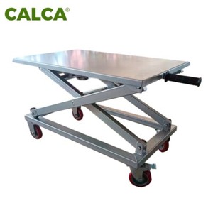 USED 23.6x37.4" Height Adjustable Heat Printing Equipment Platform Cart
