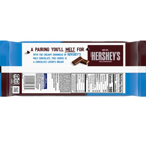 🟡 New Nabisco CHIPS AHOY! Hersheys Crunchy Milk Chocolate Cookies 9.5oz - Picture 2 of 2