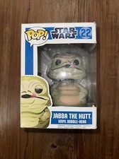2012 Funko Pop! Star Wars Jabba the Hut #22 Vinyl Bobblehead Figure Blue Box