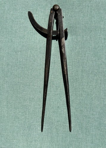Vintage PS & W Navigation Tool, Micrometer, Protractor - Forged Steel