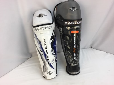 Easton S-13 ST-16 Hockey Shin Guards 16-inch Mismatch NWT YGI SH64