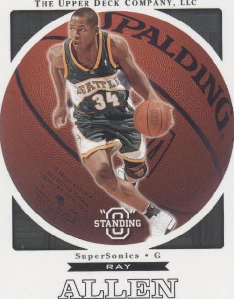 2003-04 Upper Deck Standing "O" - Ray Allen #73 - 1 of 2