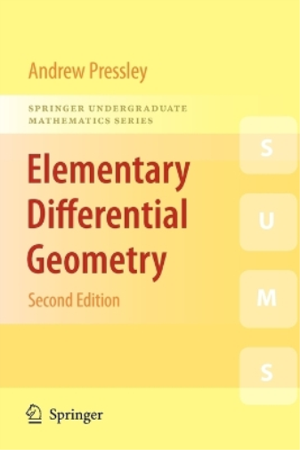 A.N. Pressley Elementary Differential Geometry (Tascabile)