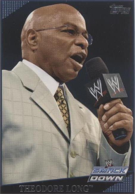 2009 Topps WWE - Theodore Long #54 - 1 of 1