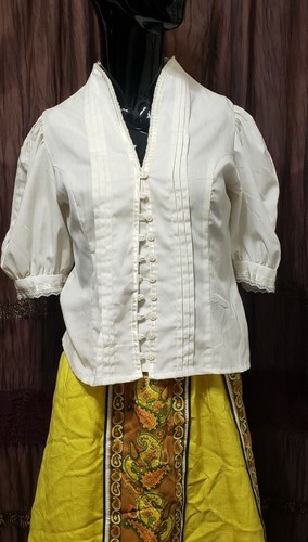 Vintage 70's Gunnies Jessica's Gunne Sax Beaded Bl