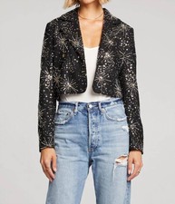 Saltwater Luxe Rou Jacket In Black - Size Xs