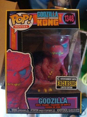 Funko Pop Godzilla Vs Kong Black Light exclusive Vinyl Figure with Protect 