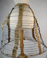 Antique Civil War Era Hoop Skirt Cage Crinoline c. 1860 Original