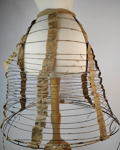 Antique Civil War Era Hoop Skirt Cage Crinoline c. 1860 Original
