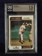 1974 Topps - Jim Palmer #40 BVG NM+ 7.5