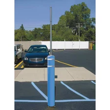 POST GUARD 133NGMB Flexible Bollard, Fold Down, 7-11/32"