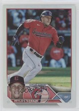 2023 Topps Series 2 Rainbow Foil Myles Straw #474 0bz6