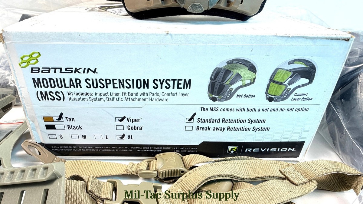 Viper シャンパンサーベル REVISION TAN BATLSKIN VIPER MODULAR SUSPENSION SYSTEM XL | eBay