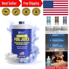 Fog Machine Liquid - Fluid for Smoke Machine Fog - Long-Lasting Juice 32 Fl O...