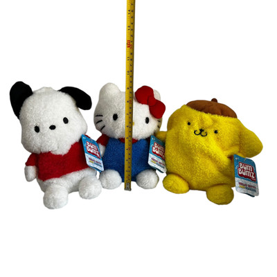 BumBumz Hello Kitty And Friends Set Of 3 Pompompurin Pochacco 8