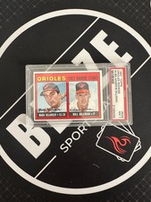 1967 Topps Mark Belanger Bill Dillman #558 Rookie RC PSA 7 Very Sharp